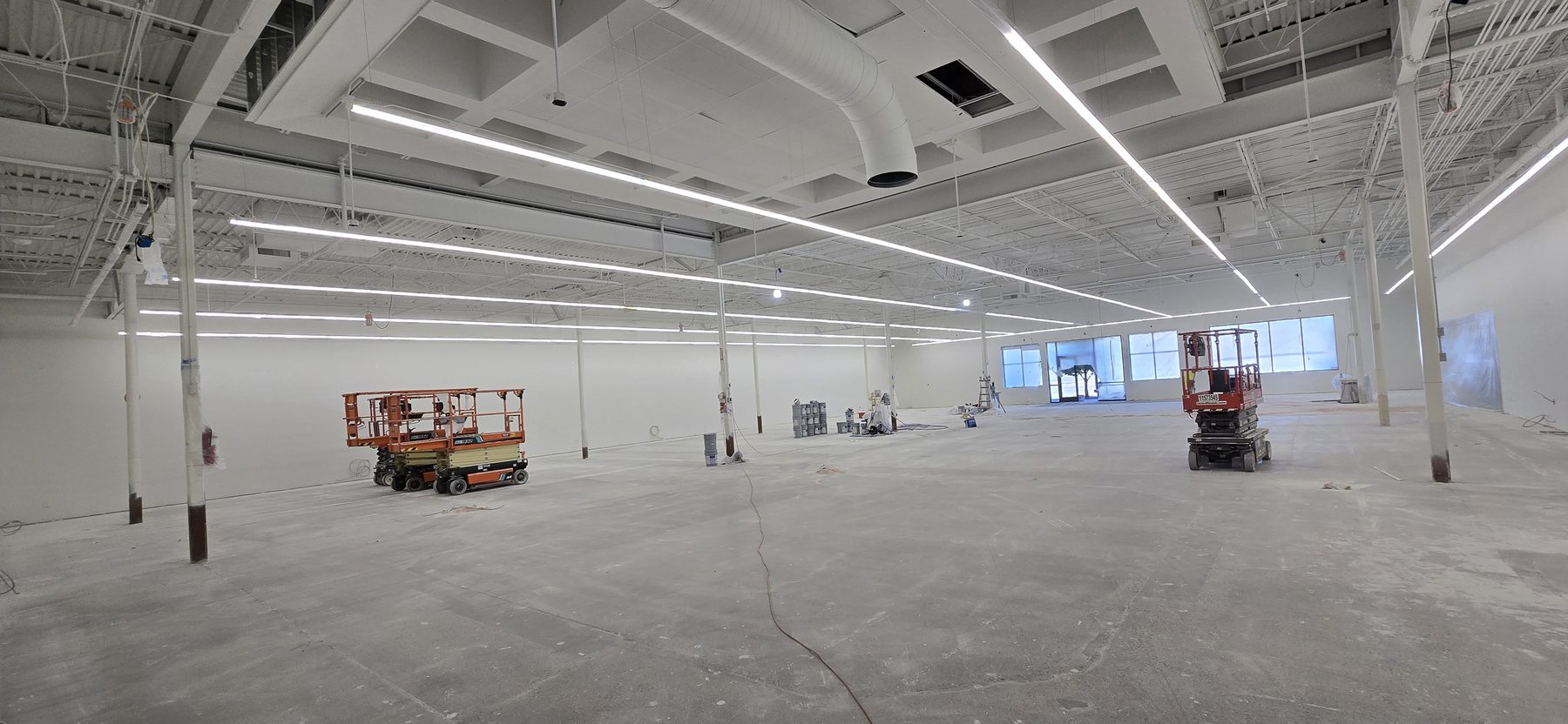 Large commercial painting and drywall finishing project by Finishing Touch, LLC in St. Paul, MN